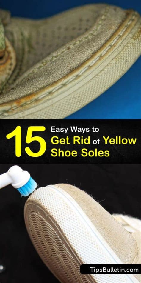 how to remove yellow sole.